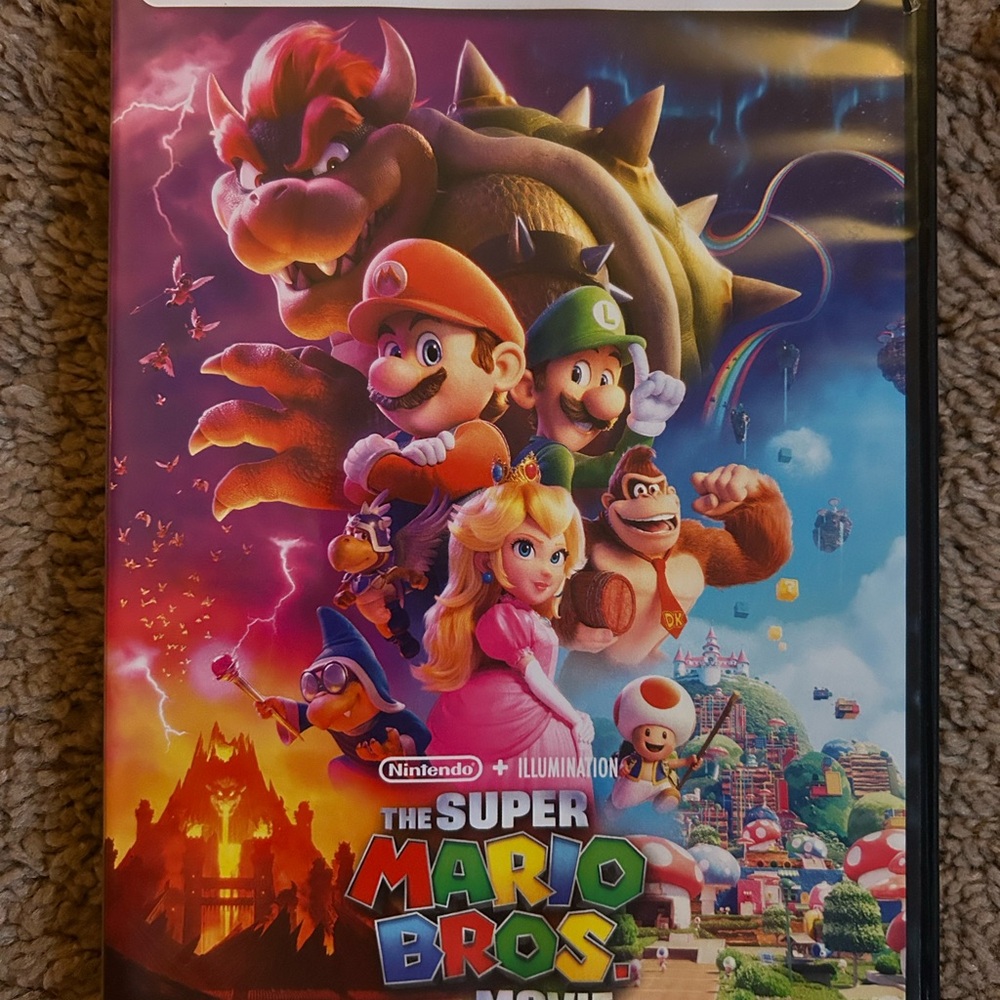 Nintendo The Super Mario Bros. Game - Multicolor